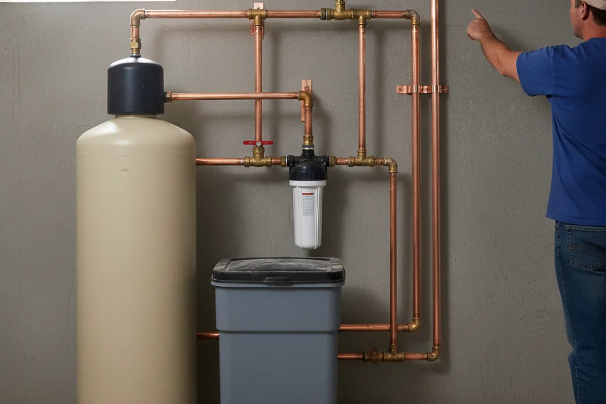 Whole-house water treatment system installed in Los Lunas